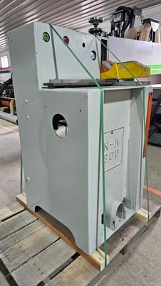 Nelson Atkinson #NA-800, right hand upcut saw, approx 12" x 24" table, 14" saw blade, 5 HP - Image 4