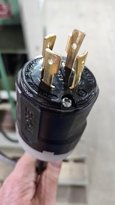 Nelson Atkinson #NA-800, right hand upcut saw, approx 12" x 24" table, 14" saw blade, 5 HP - Image 8