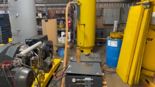 145 psi, Kaeser #N-2001-G, Reciprocating Compressor, Booster EP High Pressure System, 3 HP, 460 V., 3800 RPM - Image 2