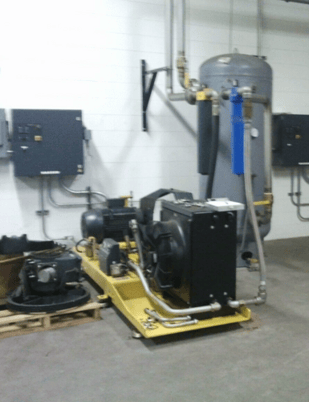 145 psi, Kaeser #N-2001-G, Reciprocating Compressor, Booster EP High Pressure System, 3 HP, 460 V., 3800 RPM - Image 3