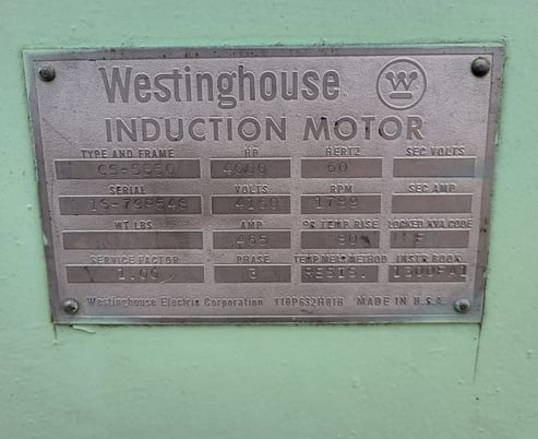 1981 GPM @ 236' TDH, CPC #B8x12x27-VP-B, single stage, counter clock wise rotation, 1180 RPM, unused surplus - Image 7