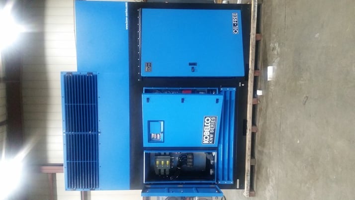 1550 cfm, 125 psi, Kobelco #KNW2-DH, 350 HP, air cooled, 460 V., 2015, A-2574-2575 - Image 1
