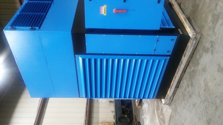 1550 cfm, 125 psi, Kobelco #KNW2-DH, 350 HP, air cooled, 460 V., 2015, A-2574-2575 - Image 7