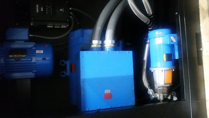 1550 cfm, 125 psi, Kobelco #KNW2-DH, 350 HP, air cooled, 460 V., 2015, A-2574-2575 - Image 9