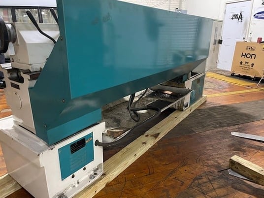 16" x 60" Clausing #CV-1660, 4-1/16"spindle hole, 26-1700 RPM, 3-jaw 12" chuck, taper attach., 2006 - Image 10
