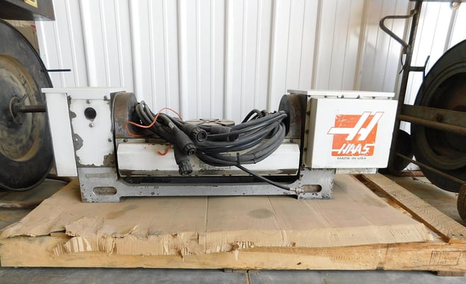 6.3" Haas #TR-160H, Trunnion table, 1.5" bore diameter - Image 1