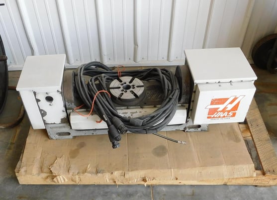 6.3" Haas #TR-160H, Trunnion table, 1.5" bore diameter - Image 2