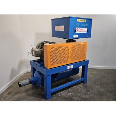 940 cfm, Blower Engineering Tri-lobe #TL-90, positive displacement blower package, 7" S.P., 60 HP - Image 4