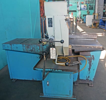 13" x 18.1" Baileigh #BS-20SA, Dual Miter Semi-Auto Horiz Band Saw, 1.33" X 0.43" X 162.6" blade, 82-285 FPM - Image 9