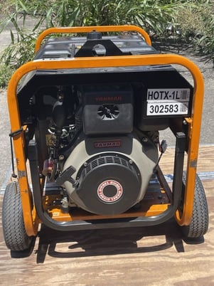 6 KW Pramac #A5500, Portable Generator, Yanmar Diesel, with Push Button Start, 120/240 Volts, 1 phase - Image 3