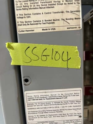 3000 Amp. Cutler Hammer, prlc switchboard distribution 480/277 v. 3ph 4w 30 - Image 5