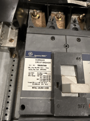 400 Amp. General Electric, AEF3424KBX, Panelboard, 208/120 Volts 3PH 4W 42Cir Indoor Encl MCB SGHA36AT0400 - Image 6