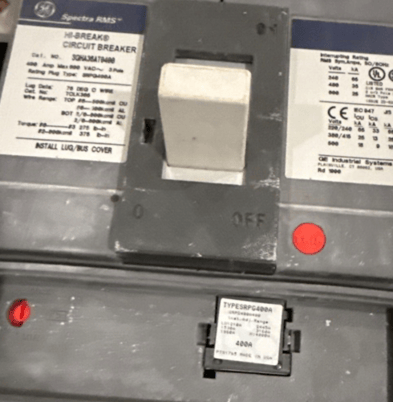 400 Amp. General Electric, AEF3424KBX, Panelboard, 208/120 Volts 3PH 4W 42Cir Indoor Encl MCB SGHA36AT0400 - Image 7