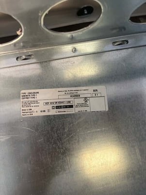 1200 Amp. Square D HCP I-Line, Panelboard, 480/277 Volts 3PH 4W 30Cir MLO Indoor Encl HC4259DB - Image 9