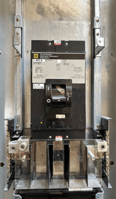 400 Amp. Square D NF, Panelboard, 480/277 Volts 3PH 4W Main LAP36400MT W/ JDL36200 30 Cir P555 - Image 3