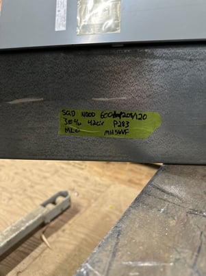 600 Amp. Square D NQOD442L600 NQOD, Panelboard, 208Y/120 Volts 3PH 4W 42 Circuit MAIN LUG P283 - Image 9