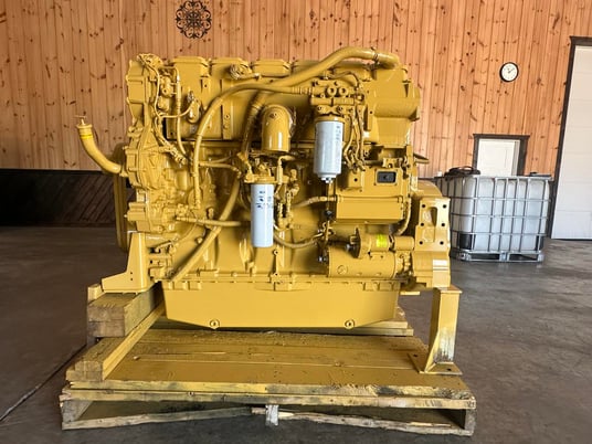 630 HP Caterpillar #C18, industrial engine, Tier 3, rebuilt, 2014 - Image 1