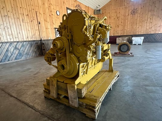 630 HP Caterpillar #C18, industrial engine, Tier 3, rebuilt, 2014 - Image 2