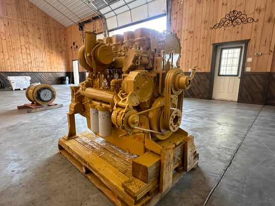 630 HP Caterpillar #C18, industrial engine, Tier 3, rebuilt, 2014 - Image 3