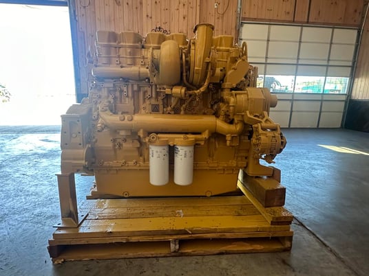 630 HP Caterpillar #C18, industrial engine, Tier 3, rebuilt, 2014 - Image 4