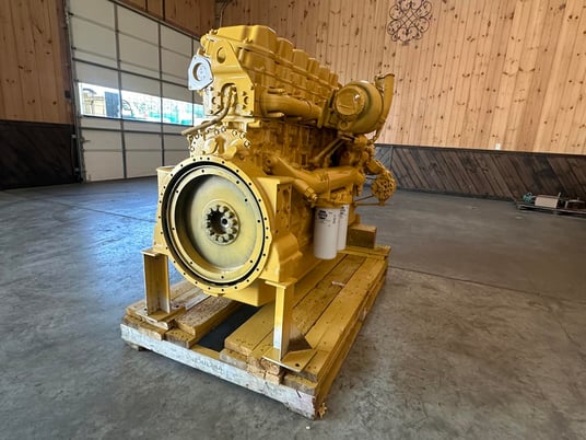 630 HP Caterpillar #C18, industrial engine, Tier 3, rebuilt, 2014 - Image 5