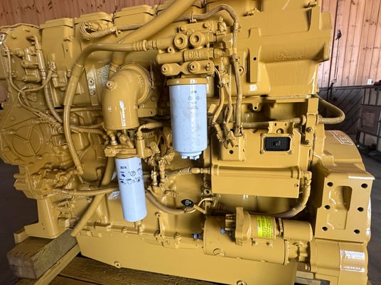630 HP Caterpillar #C18, industrial engine, Tier 3, rebuilt, 2014 - Image 7