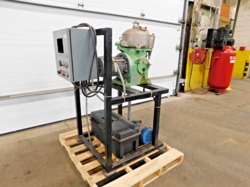 Westfalia #OTB2-00-066, separator disc centrifuge, NI-200, 9380 RPM - Image 3