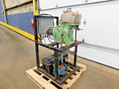 Westfalia #OTB2-00-066, separator disc centrifuge, NI-200, 9380 RPM - Image 4