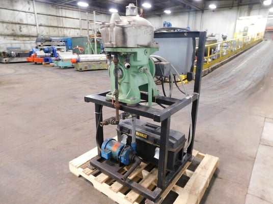 Westfalia #OTB2-00-066, separator disc centrifuge, NI-200, 9380 RPM - Image 6