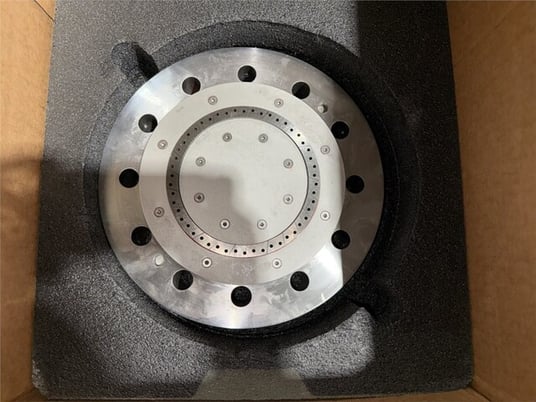 Gala Industries #7, die plate, square tiled, 50 holes .125" diameter moles, single row - Image 3