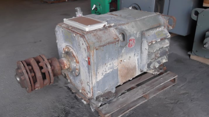 250 HP 900 RPM General Electric, Frame 4352, DPFVBB, 500 VA, 300/150 VF - Image 4