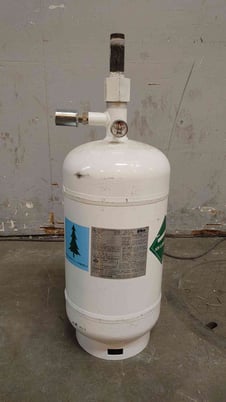153 lbs. Fike, Clean Agent Fire Suppression Cylinder, #FM-200 - Image 1