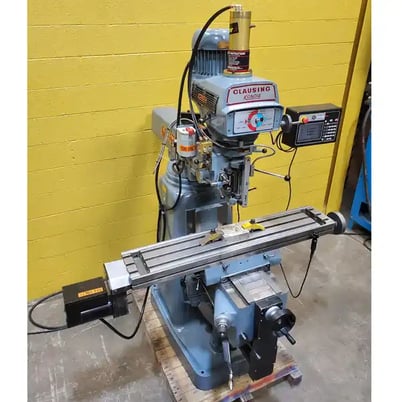 Kondia Powermill #FV-1, vertical mill, SWI ProtoTrak EMX Control, 9" x48" table, 3 HP - Image 3