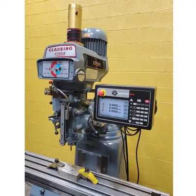 Kondia Powermill #FV-1, vertical mill, SWI ProtoTrak EMX Control, 9" x48" table, 3 HP - Image 4