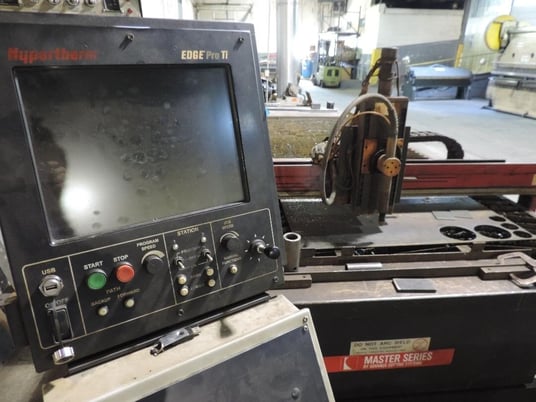 Advanced Cutting Systems, Plasma cutting table, 5' x 10' cutting area, Hypertherm Edge PRO-TI Control & 85 A - Image 1