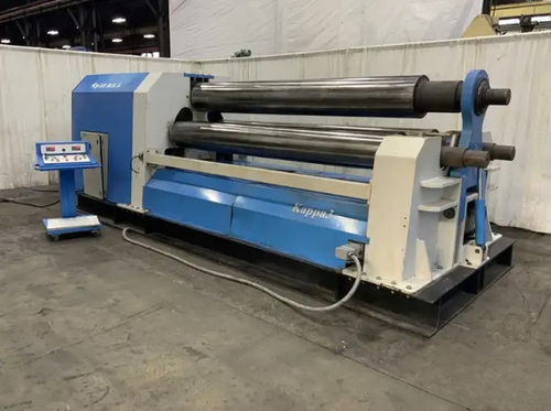 10' x 3/4" Comal #KAPPA3, plate bending roll, 15" diameter top, 14.7" diameter bottom, hydraulic roll adj - Image 1