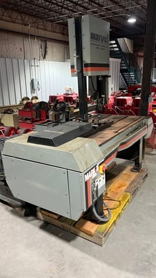 18" x 22" Marvel #Series-8-Mark-II, vertical tilt frame band saw, 184" x 1.25" blade, 5 HP, new - Image 3