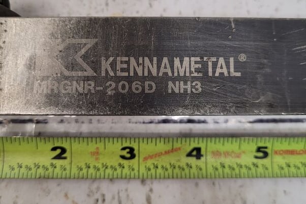 Toolholder, Kennametal #MRGNR-206D - Image 2
