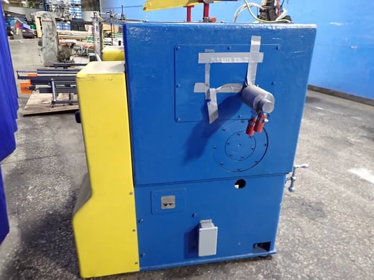 Farrel, rubber lab mill, 8 x 16" rolls, cabinet style, under slung dual drive, belt driven, dual 10 HP brake - Image 6