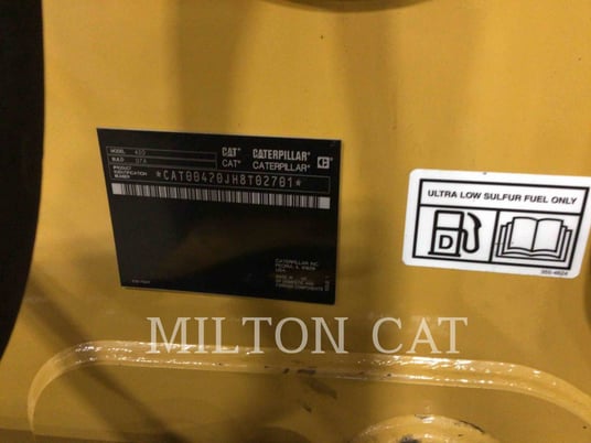 Cat 420, Backhoe Loader, 463 hours, S/N: H8T02701, 2022 - Image 6