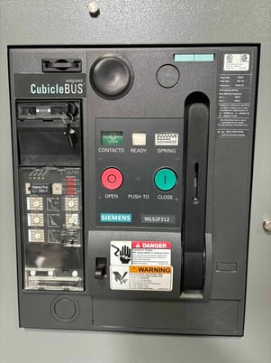 1200 Amp. Trystar #SBDS-123P-LLF, 480 Volts single purpose docking station w/camlocks - Image 3