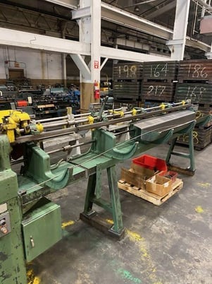 3/8" Lewis #8CV, wire straightener & cut-off machine, 3-1/2"-10' cut0off length, 100-200 FPM - Image 5