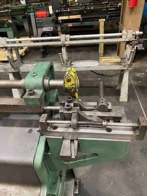 3/8" Lewis #8CV, wire straightener & cut-off machine, 3-1/2"-10' cut0off length, 100-200 FPM - Image 7