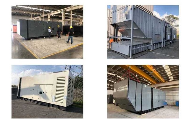 1000 KW Stamford #S6L1D-F41, Natural gas generator set, 480 Volts, 3-phase, 1438 Amps., 2025 - Image 5