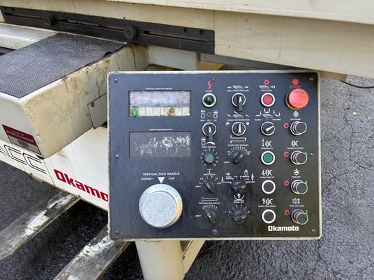 12" x 24" Okamoto #12-24DX, surface grinder, serial #64151 - Image 4