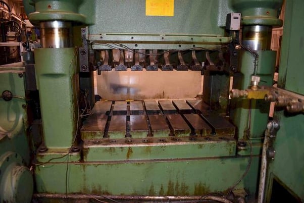 60 Ton, Bruderer #BSTA-60H, high speed straight side, 3" stroke, 150-800 SPM - Image 3