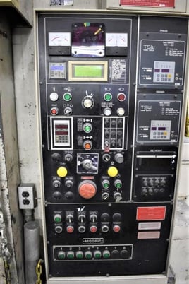 1500 Ton, Aida #PK-1500, knuck joint press, 9.84" stroke, 44.09" DL, 1.18" adj., 25-40 SPM, 1998 - Image 2