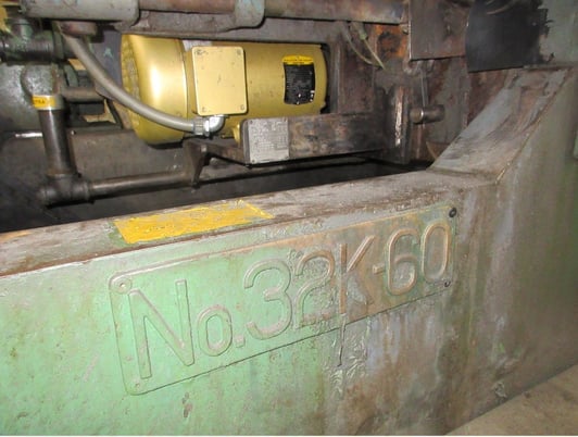 Blanchard #32K-60, vertical rotary surface grinder, 60" chuck, 75 HP, 72" sw, 36" under wheel, 32" wheel - Image 7