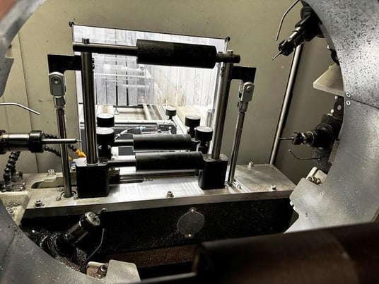 Elumatec #SBZ-628-S, profile machining center, Beckhoff drive Control, lifting station, 2020 - Image 2