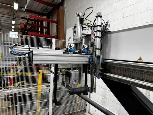 Elumatec #SBZ-628-S, profile machining center, Beckhoff drive Control, lifting station, 2020 - Image 5